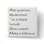 Autism Pinback Buttons