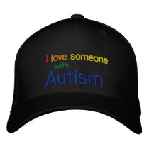 Autism Canvas Hat Embroidered Baseball Caps