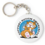 Autism Cat Keychains