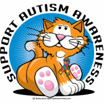 Autism Cat Photo Cutouts