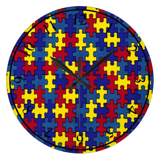 Autism Wall Clock