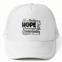 Autism Collage of Hope Trucker Hats