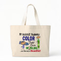 Autism COLOR THEIR OWN WORLDS Students bags by awarenessgifts Autism COLOR THEIR OWN WORLDS Students bags