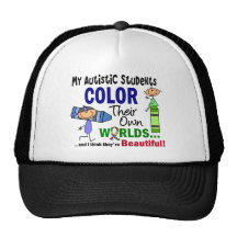 Autism COLOR THEIR OWN WORLDS Students Hat