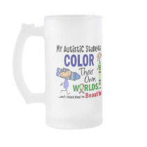 Autism COLOR THEIR OWN WORLDS Students Coffee Mugs