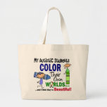 Autism COLOR THEIR OWN WORLDS Students Tote Bag