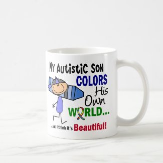 My Autistic Son Colors His Own World