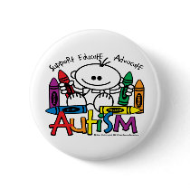 Autism Crayons buttons