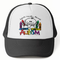 Autism Crayons Hats