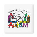 Autism Crayons magnets