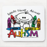 Autism Crayons Mouse Mat