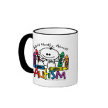 Autism Crayons Coffee Mugs