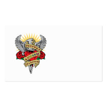 Autism Dagger business cards by fightcancertees Autism Dagger business cards