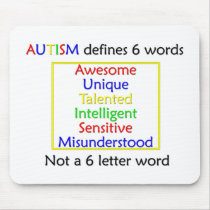 Autism Defines mousepads