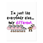 Autism Different Postcards