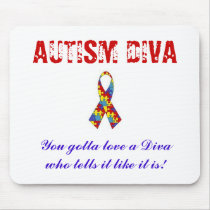 AUTISM DIVA MOUSE PADS