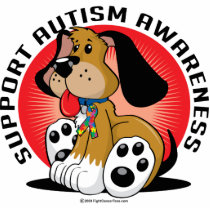 Autism Dog photo sculptures by fightcancertees Autism Dog photo sculptures
