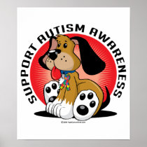 Autism Dog Print