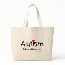 Autism, Embrace Differences bags by AutismZazzle Autism, Embrace Differences bags