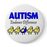 Autism Embrace Differences Pin