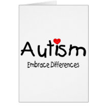 Autism, Embrace Differences Greeting Card