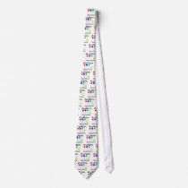 Autism Embrace Differences (People) Custom Tie