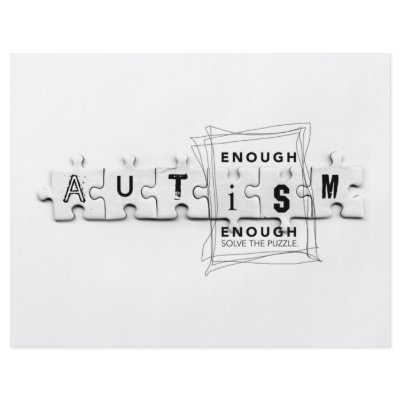 Autism Enough is enough Custom Flyer by Handix