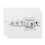 Autism Enough is enough Personalized Invite