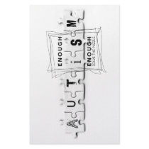 Autism Enough is enough Stationery Design