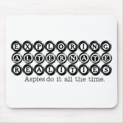 Autism: Exploring Alternate Realities Mouse Mat by kokobaby