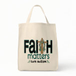 Autism Faith Matters Cross 1 Tote Bag