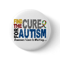 AUTISM Find The Cure 1 Pin