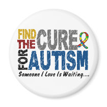 AUTISM Find The Cure 1 Magnets