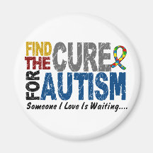 AUTISM Find The Cure 1 Magnets