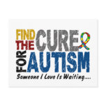 AUTISM Find The Cure 1 Post Card