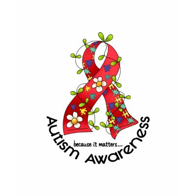AUTISM Flower Ribbon 1 Shirt
