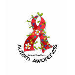 AUTISM Flower Ribbon 1 Tee Shirt