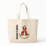 Autism Flower Ribbon 3 Tote Bag