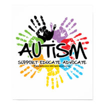 Autism Handprint by fightcancertees Autism Handprint