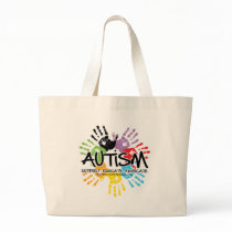 Autism Handprint bags by fightcancertees Autism Handprint bags