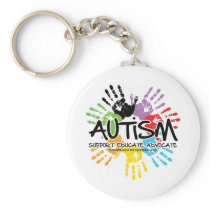 Autism Handprint Keychains