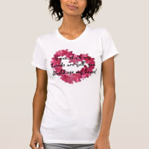 autism heart, If you think my hands are full, y... T-shirt