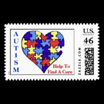 "AUTISM HELP" Awareness Stamps by kokobaby "AUTISM HELP" Awareness Stamps