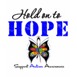 Autism Hold On To Hope Tee Shirt