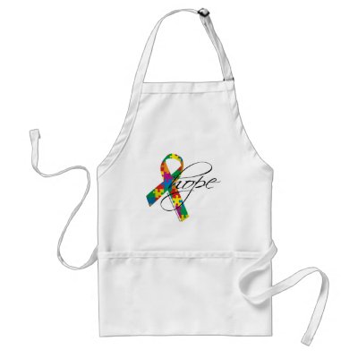 Autism Hope 2 Aprons by fightcancertees