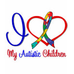 Autism I Love My Autistic Children Tshirt