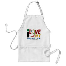 AUTISM I Love My Autistic Son 2 aprons