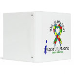 Autism I Support My Students Vinyl Binders