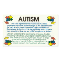 Autism Informant Business Cards