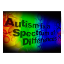 Autism Is a Spectrum of Differences Cards cards